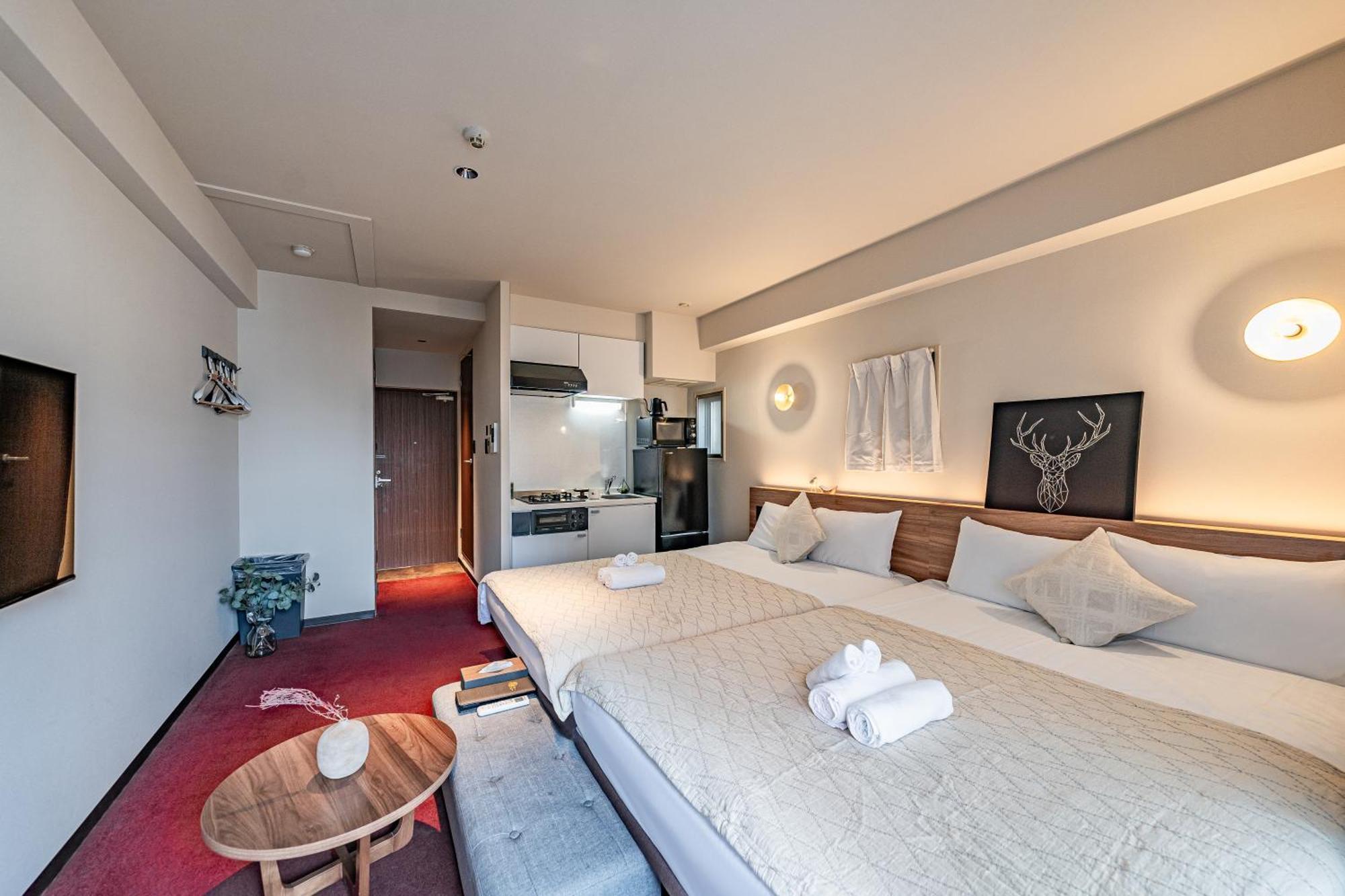 Apartment Hotel 11 Shinsaibashi Amemura Osaka Exterior photo