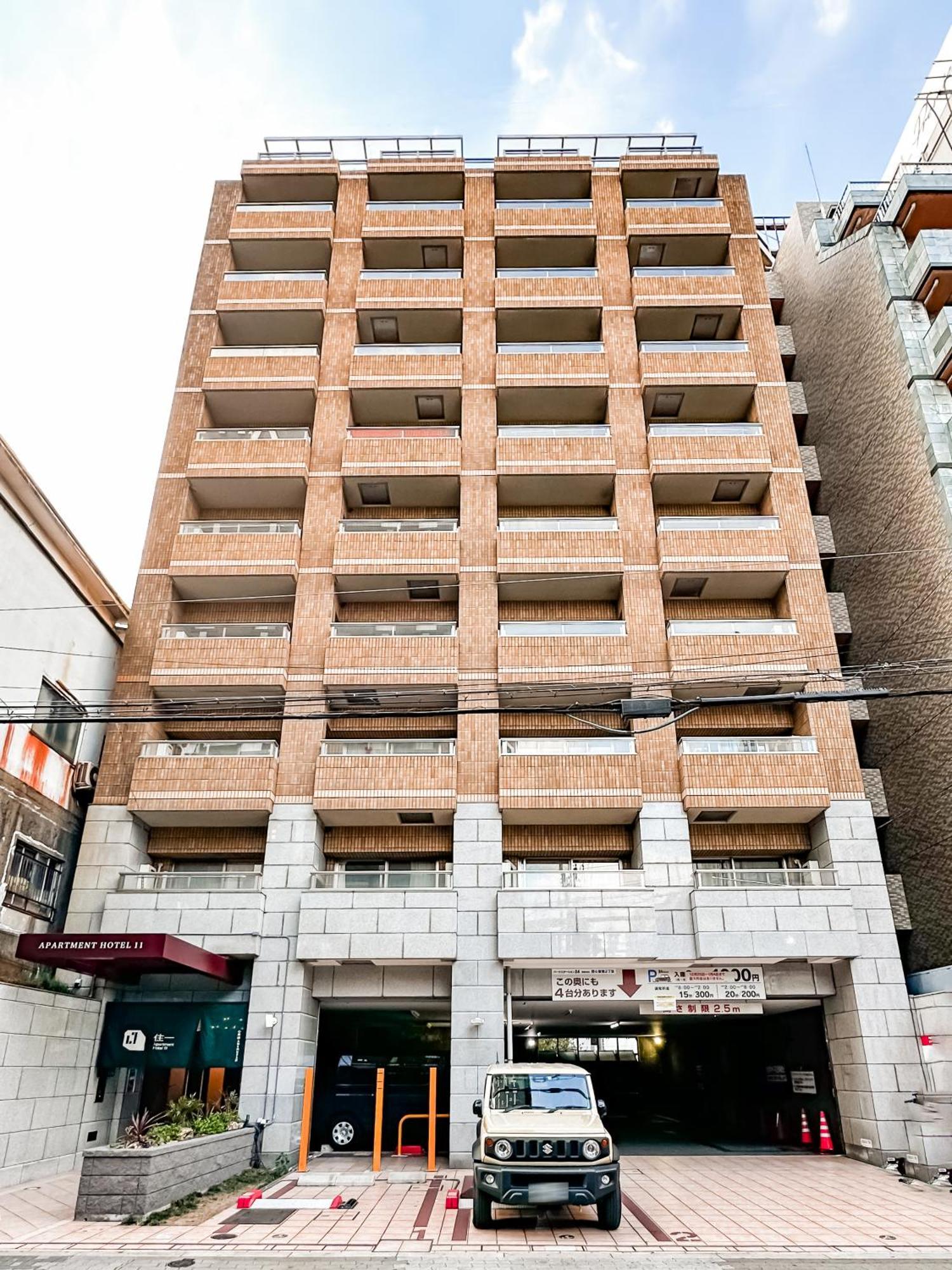 Apartment Hotel 11 Shinsaibashi Amemura Osaka Exterior photo